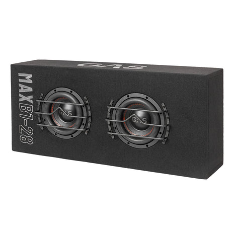 GAS MAX B1-28, rigtig tung 2x8 tommer basboks