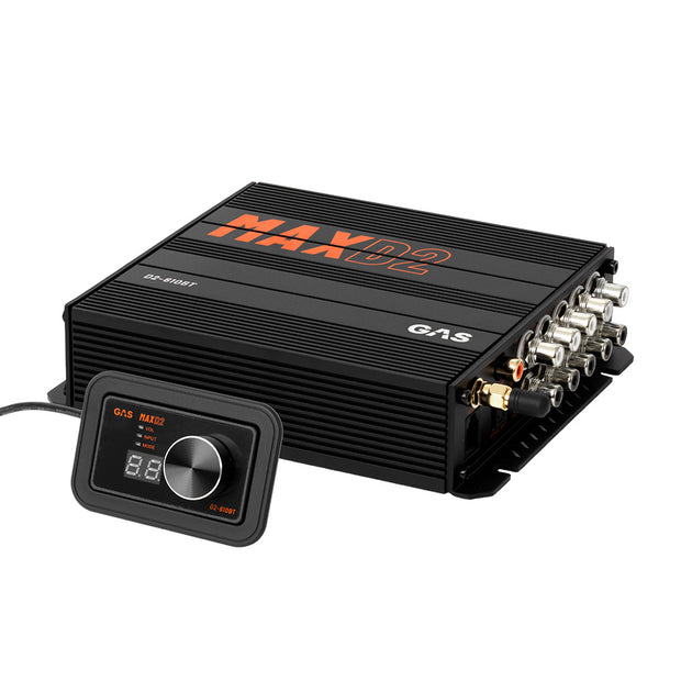 GAS MAX D2-610BT, 10-kanals DSP med Bluetooth