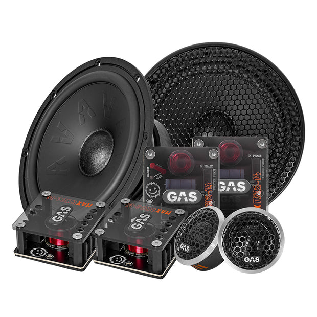 GAS MAX K2-64, velspillende 6.5 tommer kitsystem