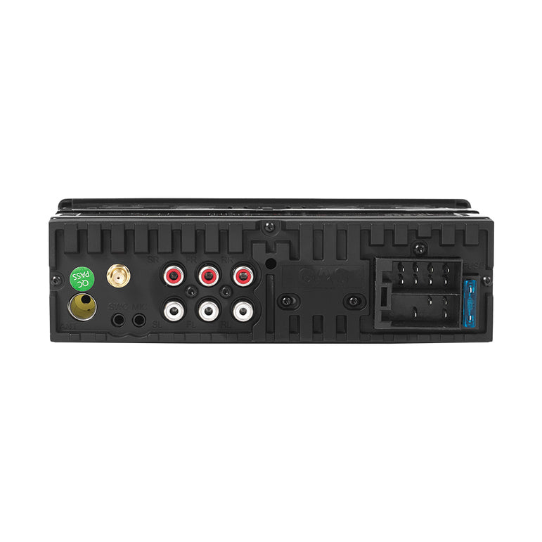 GAS MAX M150-BDX bilstereo med Bluetooth, DAB, 32-bit DSP og 3 par (4V) lavniveau