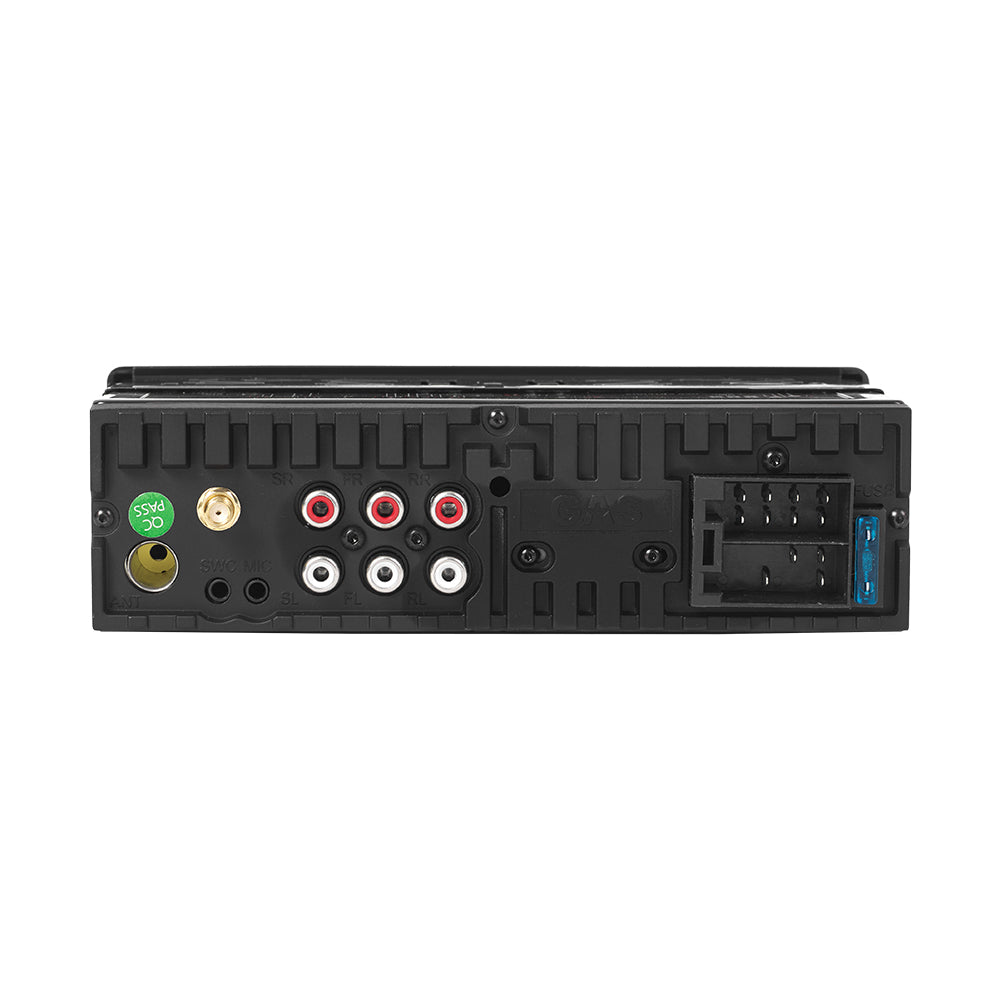 GAS MAX M150-BDX bilstereo med Bluetooth, DAB, 32-bit DSP og 3 par (4V) lavniveau