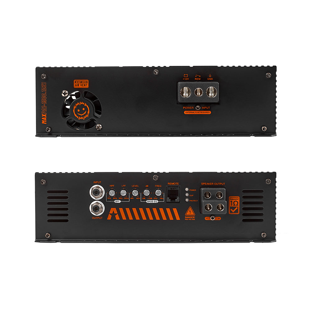 GAS MAX 3x8" Baspakke 1500W RMS!