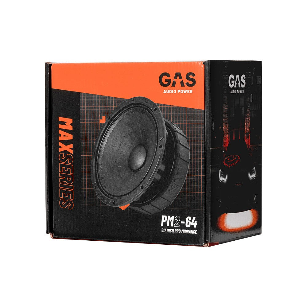 GAS MAX PM2-64, 6.7 tommer mellembas/mellemtone