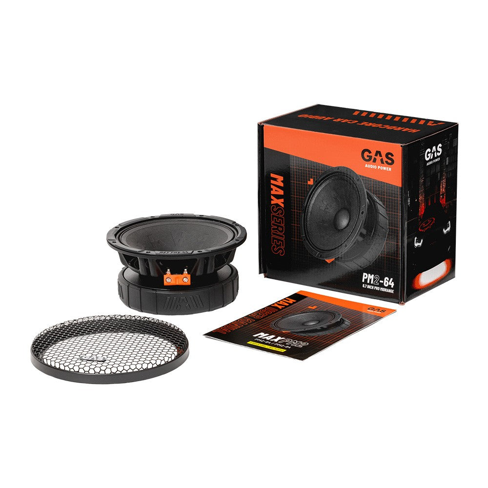 GAS MAX PM2-64, 6.7 tommer mellembas/mellemtone