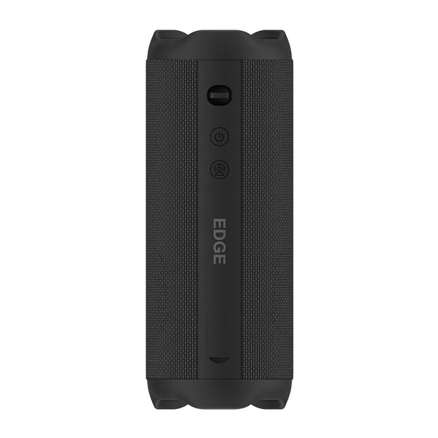 Arcsound EDGE kraftfuld bærbar højttaler med Bluetooth, sort
