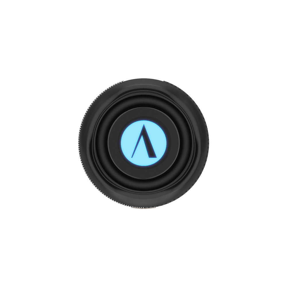 Arcsound EDGE kraftfuld bærbar højttaler med Bluetooth, sort
