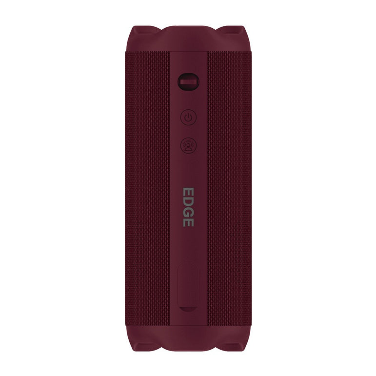 Arcsound EDGE Ruby Red kraftfuld bærbar højttaler med Bluetoot