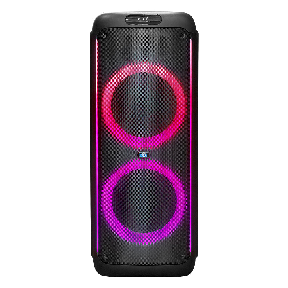 Arcsound HAZE XXL, tung festhøjttaler med trådløs mikrofon og Bluetooth