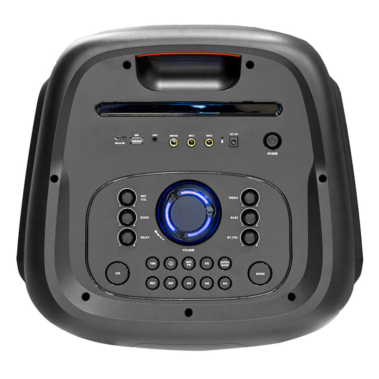 Arcsound HAZE XXL, tung festhøjttaler med trådløs mikrofon og Bluetooth