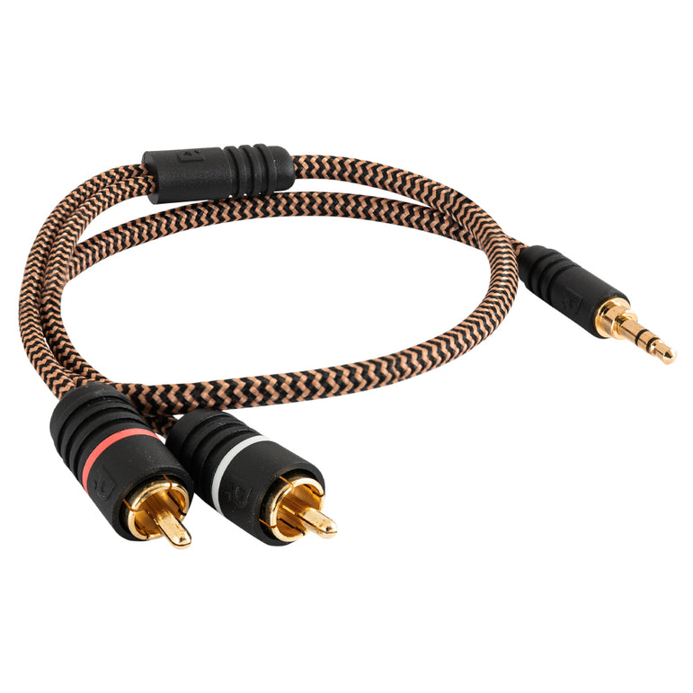 Proson Arctic 3.5mm-2x RCA-han, 0.5 meter