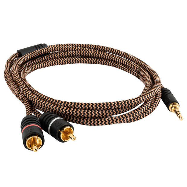 Proson Arctic 3.5mm-2x RCA-han, 2 meter