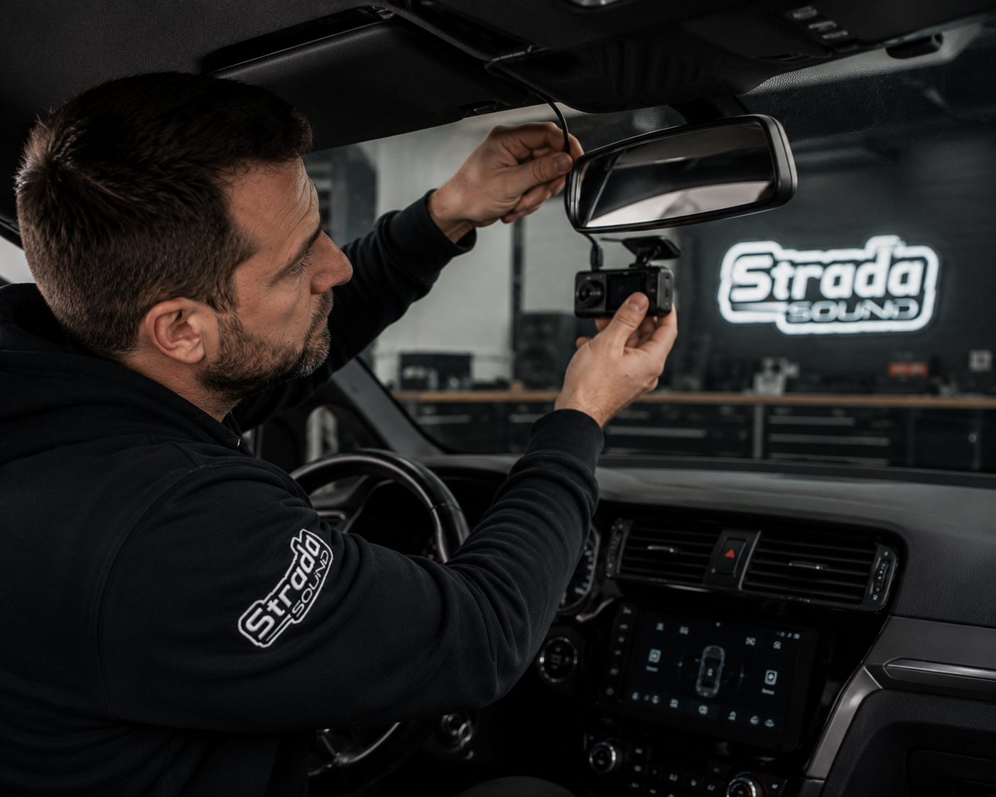 Dashcam installation