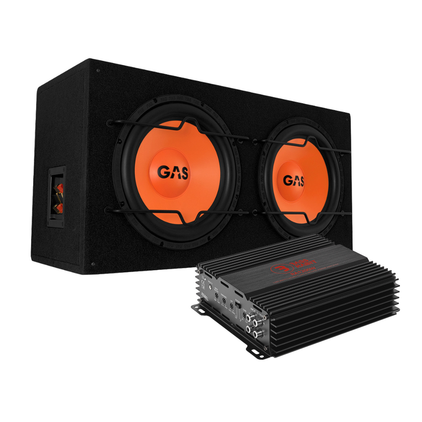 GAS MAD 2x12" Baspakke 600W RMS!