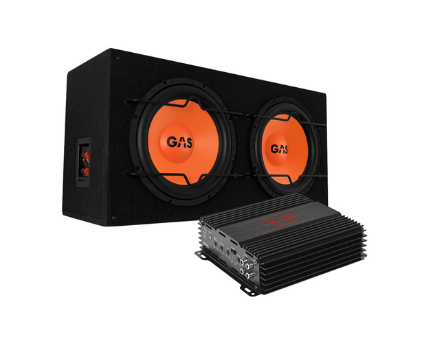 GAS MAD 2x12" Baspakke 600W RMS!