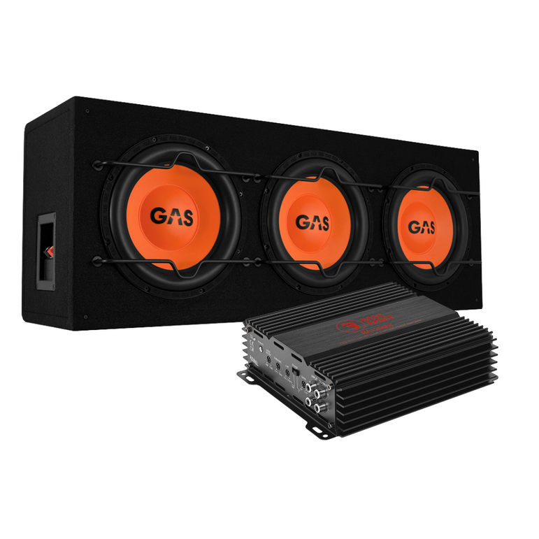 GAS MAD 3x10" Baspakke 750W RMS!