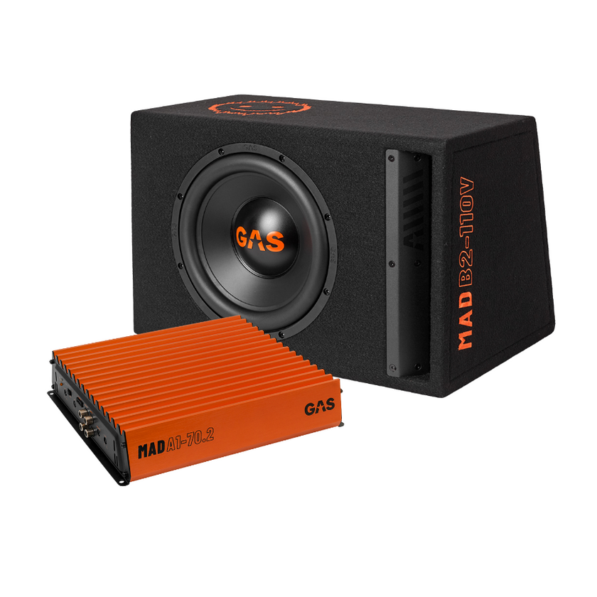 GAS MAD 1x10" Baspakke