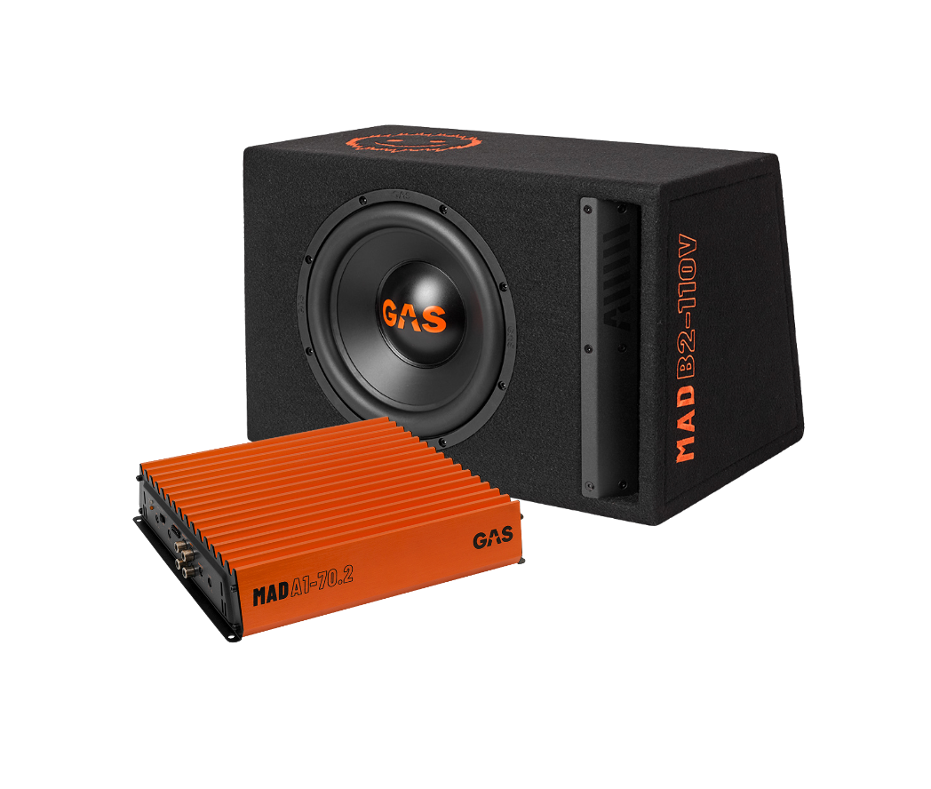 GAS MAD 1x10" Baspakke