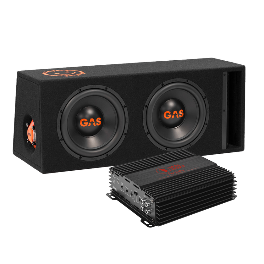 GAS MAD 2x10" Baspakke 600W RMS!
