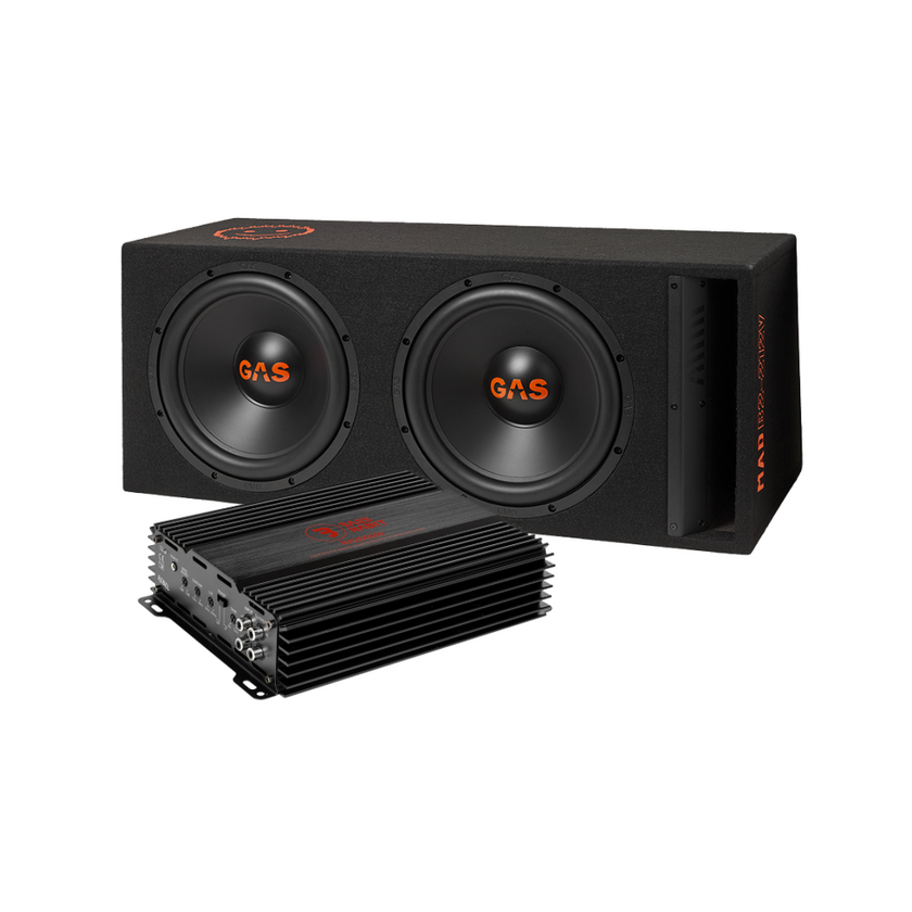 GAS MAD 2x12" Baspakke 700W RMS!