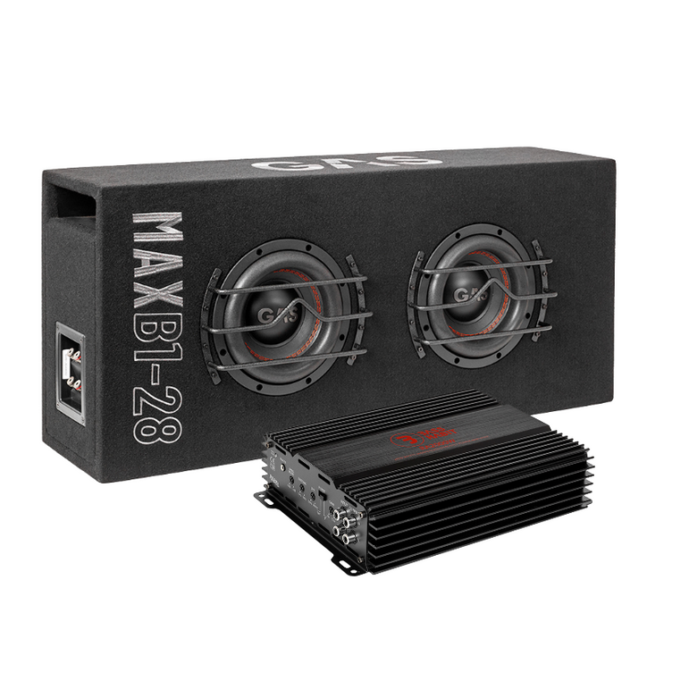 GAS MAX 2x8" Baspakke 1000W RMS!