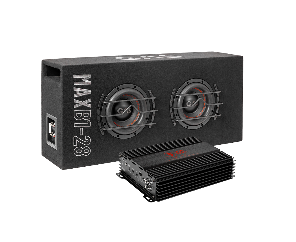 GAS MAX 2x8" Baspakke 1000W RMS!