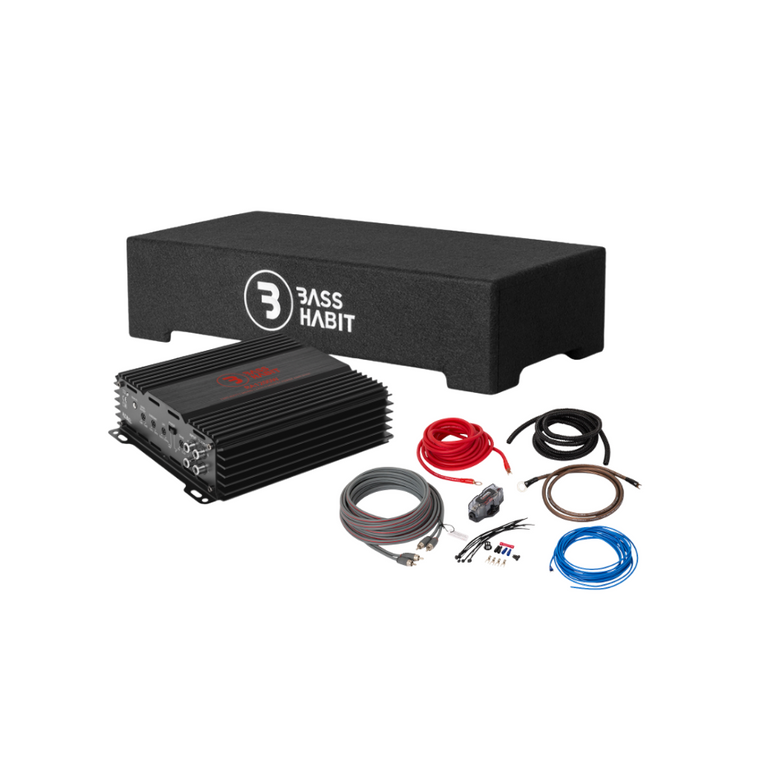 Bass Habit kompakt 2x12" baspakke - Komplet