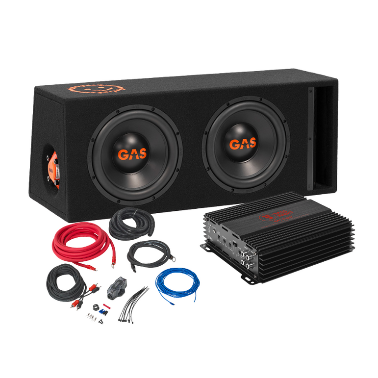 Komplet GAS MAD 2x10" Baspakke 600W RMS!