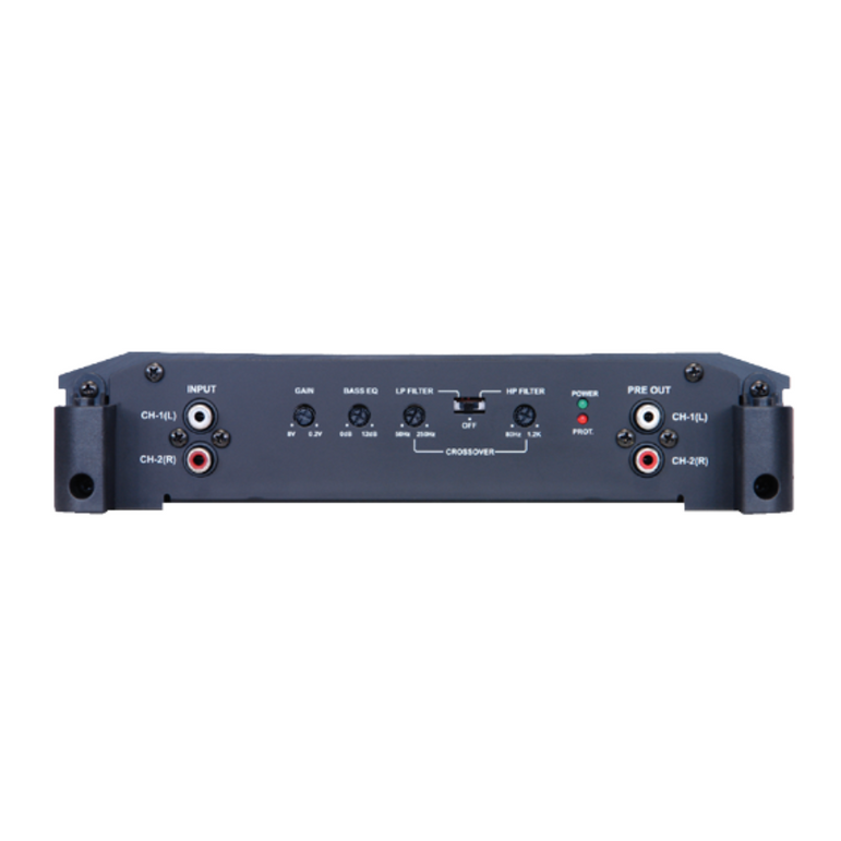 Alpine 2 Kanal forstærker - bbx-t600
