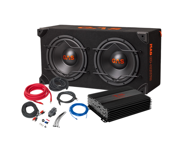 Komplet GAS MAD 2x12" Baspakke 600W RMS!