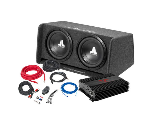 Komplet JL Audio baspakke med 600W RMS!