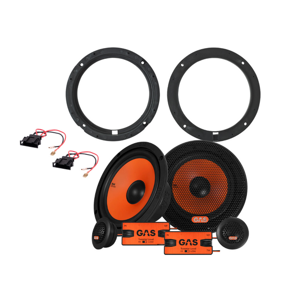 Komplet højttalerpakke fordøre VW/SEAT/SKODA/AUDI