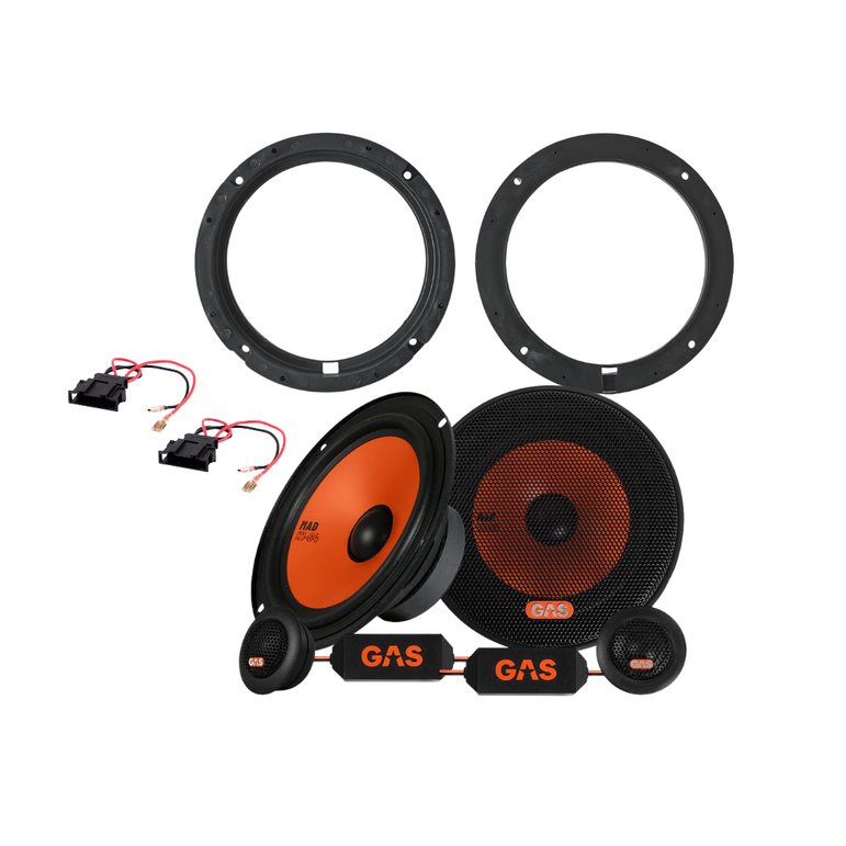 Komplet højttalerpakke fordøre VW/SEAT/SKODA/AUDI