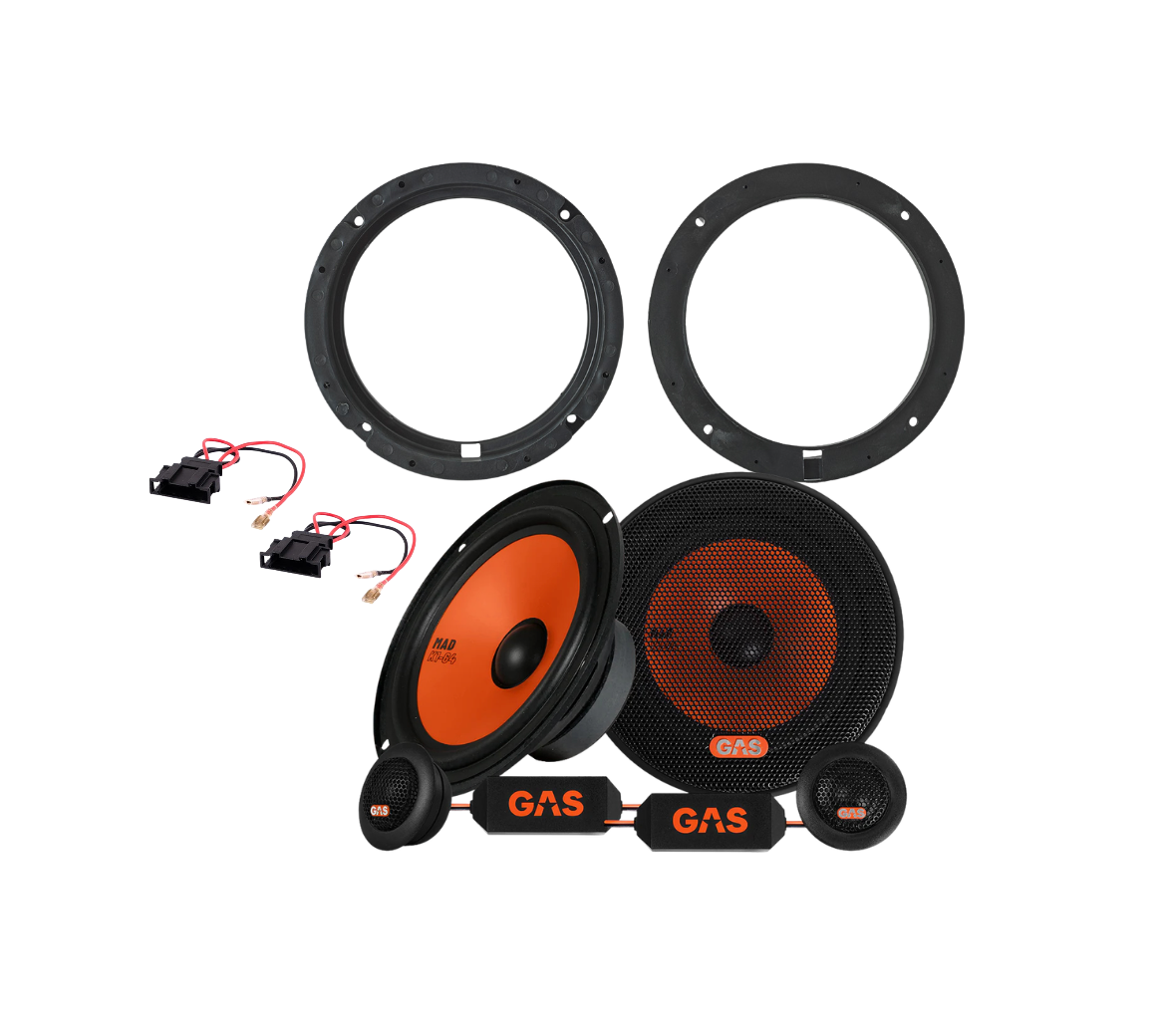 Komplet højttalerpakke fordøre VW/SEAT/SKODA/AUDI